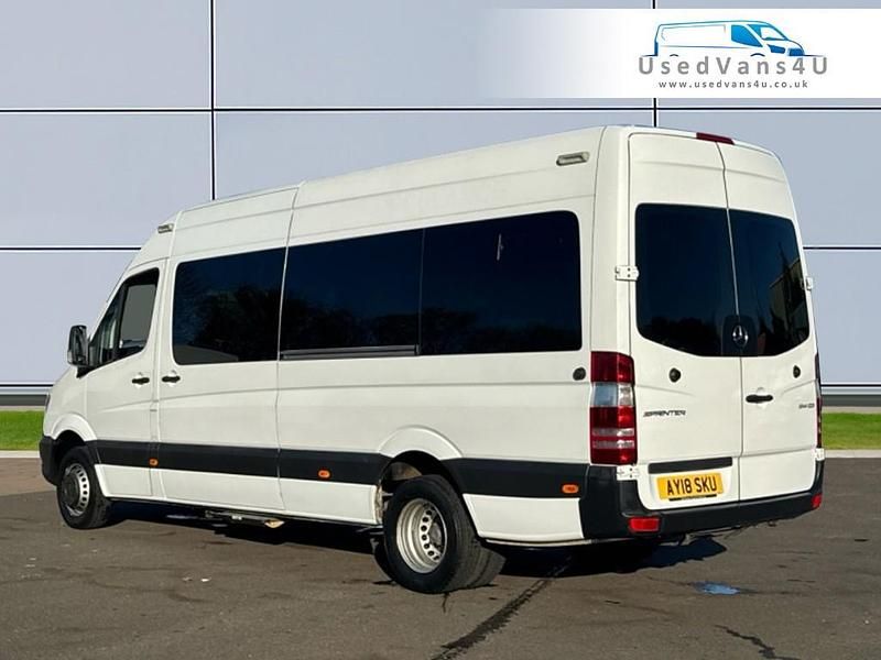 Begagnad Mercedes Sprinter 2018 Vit Van