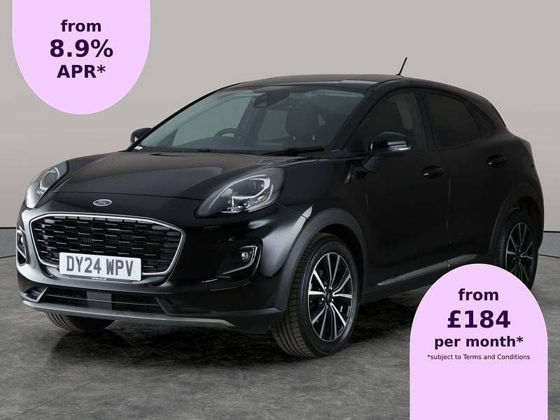 Black Used 2024 Ford Puma Gen-E Titanium SUV | £14,278 (Good price) - Image 1/2