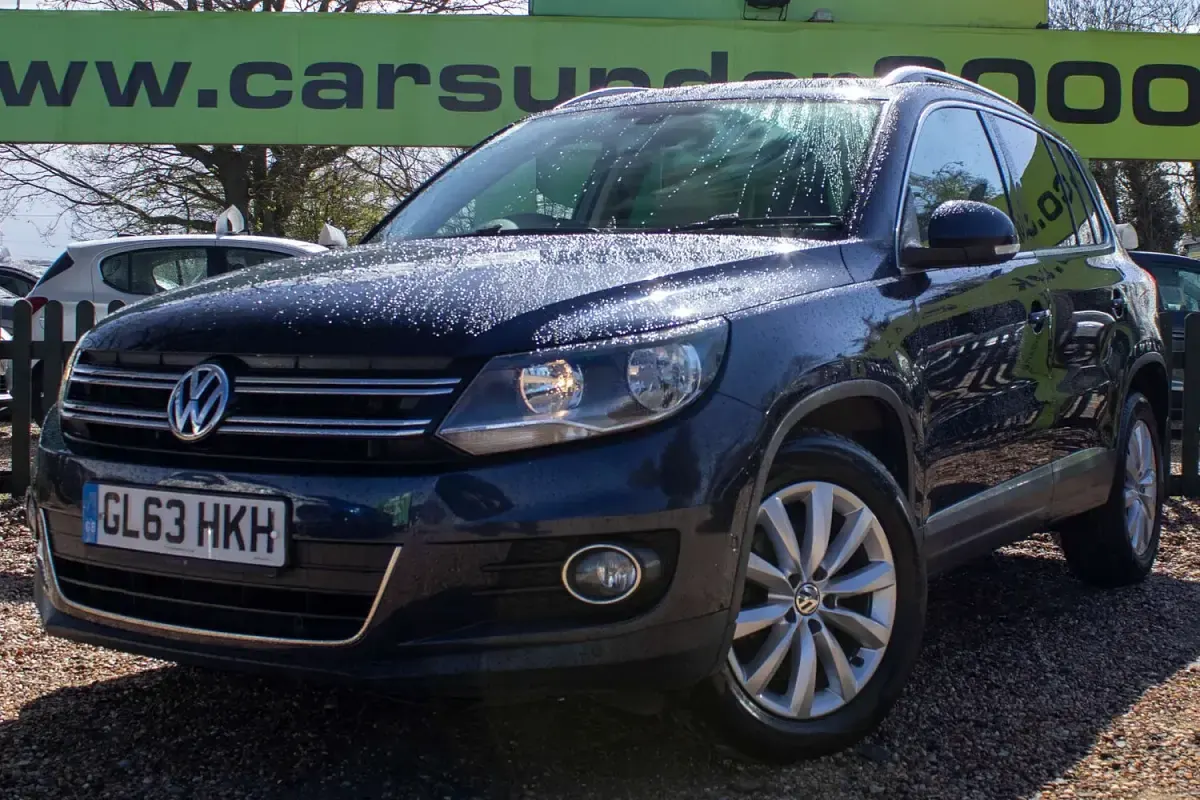 Used VW Tiguan Match 177 HP (130 kW) 2014 Blue SUV