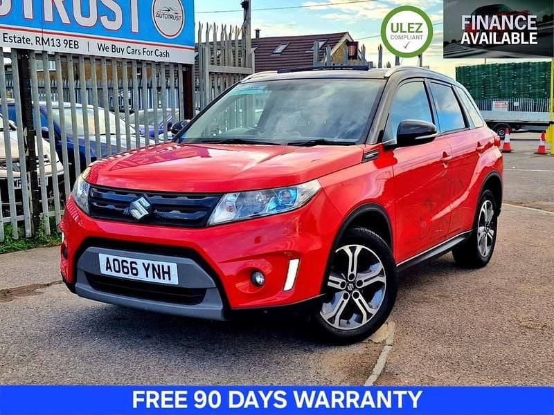 Red Used 2017 Suzuki Vitara SZ5 SUV | £9,995 (Fair price) - Image 1/3