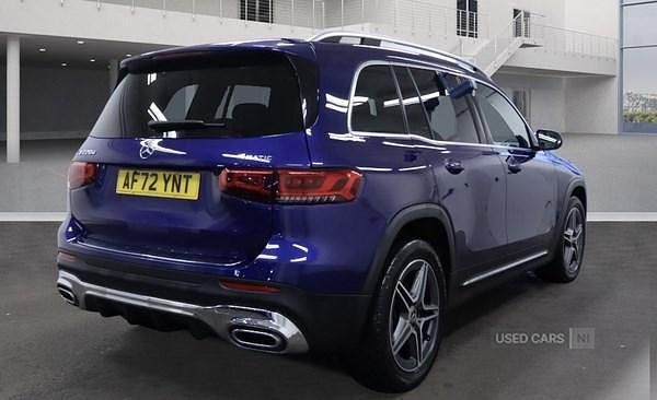 Used Mercedes GLB220 AMG line 190 HP (139 kW) 2022 Blue SUV