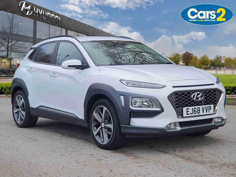 Used Hyundai Kona Premium 117 HP (86 kW) 2018 White SUV