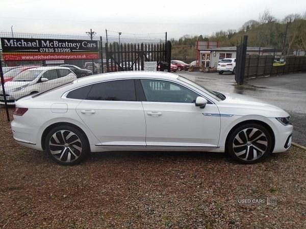 Used VW Arteon R-line 2018 White Hatchback