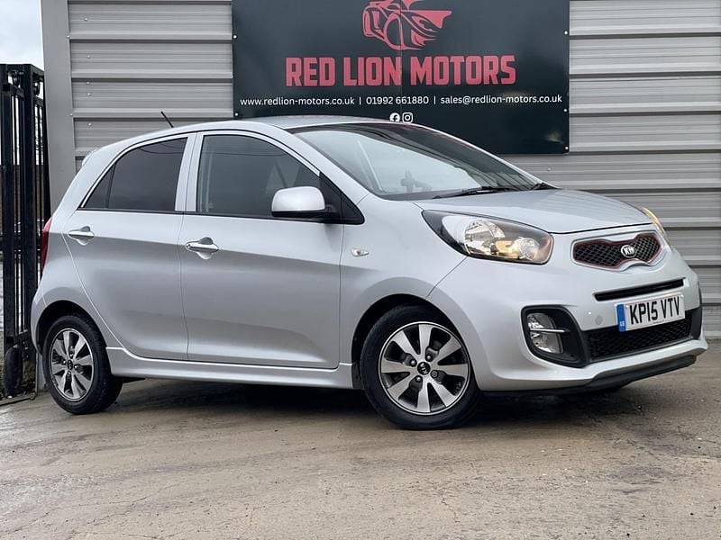 Used Kia Picanto 68 HP (50 kW) 2015 Silver Hatchback