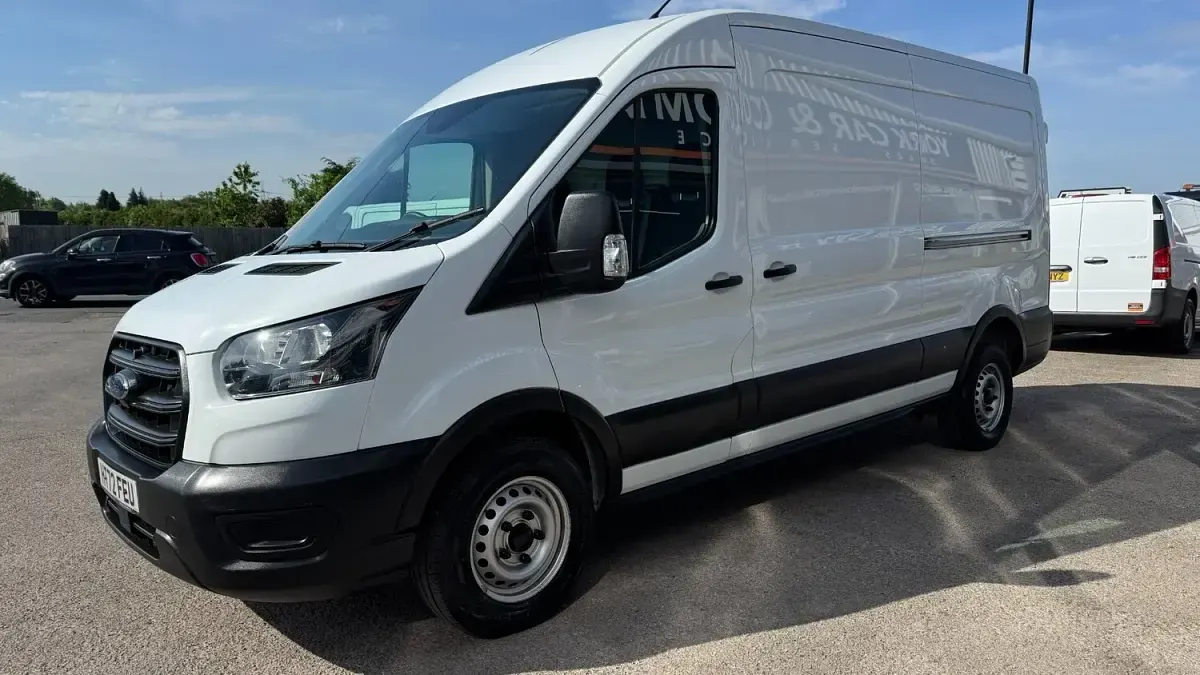 Used Ford Transit 130 HP (95 kW) 2023 White Van