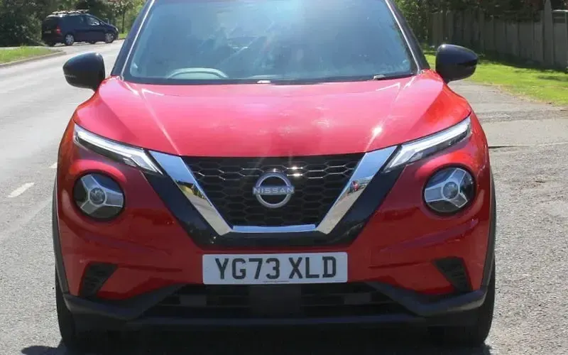 Used Nissan Juke Acenta 114 HP (83 kW) 2023 Red SUV