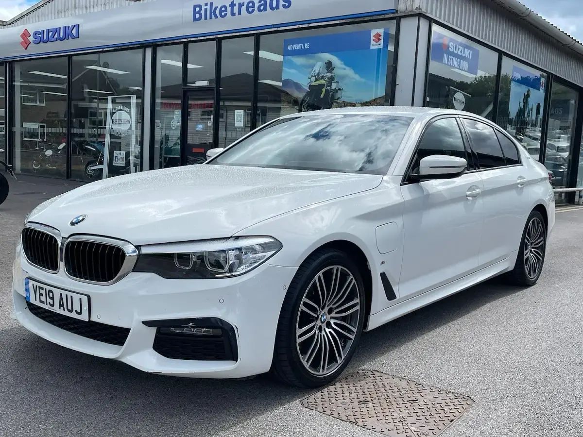 Used BMW 530e M Sport 2019 White Sedan