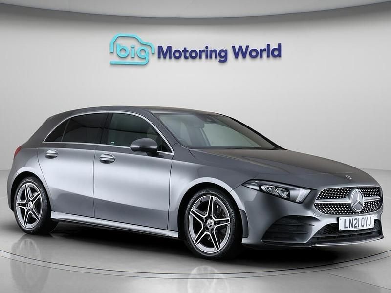 Grey Used 2021 Mercedes A220 AMG line Hatchback | £17,000 (Fair price) - Image 1/4