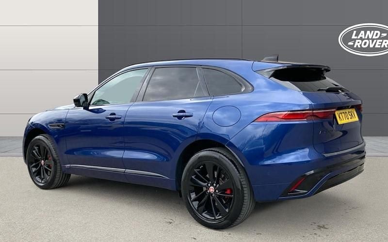 Used Jaguar F-Pace R-Dynamic 404 HP (297 kW) 2021 Blue SUV