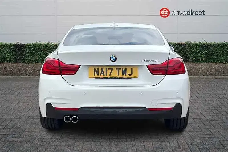 Used BMW 420 M Sport 190 HP (139 kW) 2017 White Coupe
