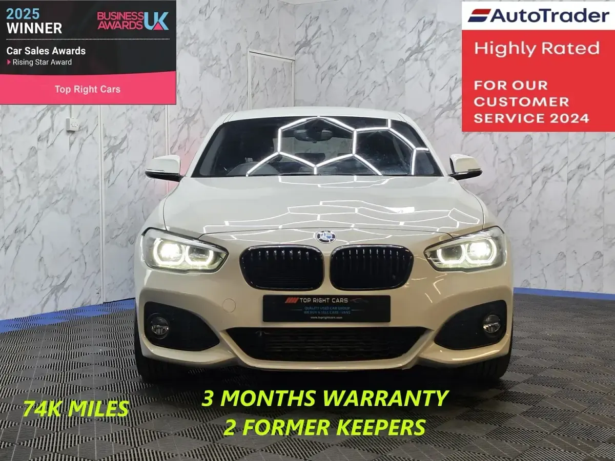 Used BMW 118 M Sport 2019 White Hatchback