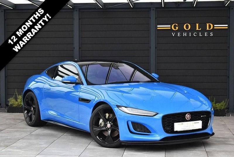 Blue Used 2021 Jaguar F-Type S Coupe | £37,995 (Expensive) - Image 1/3