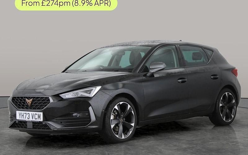 Black Used 2023 Cupra Leon Hatchback | £19,258 (Good price) - Image 1/3