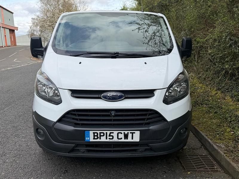 Used Ford Transit Custom 125 HP (91 kW) 2015 White Van