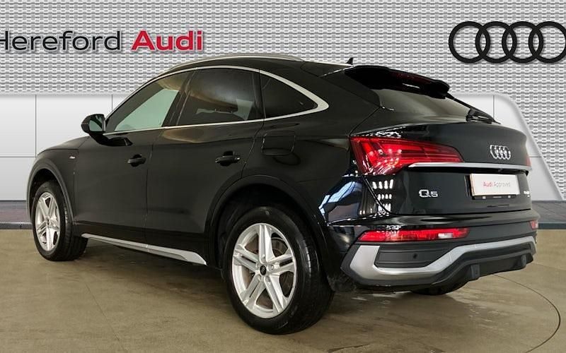 Used Audi Q5 Sportback S-Line 299 HP (219 kW) 2023 Black SUV