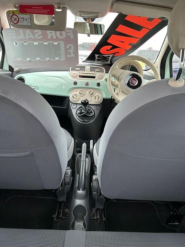 Używany Fiat 500 Pop 69 KM (50 kW) 2015 Zielony Hatchback