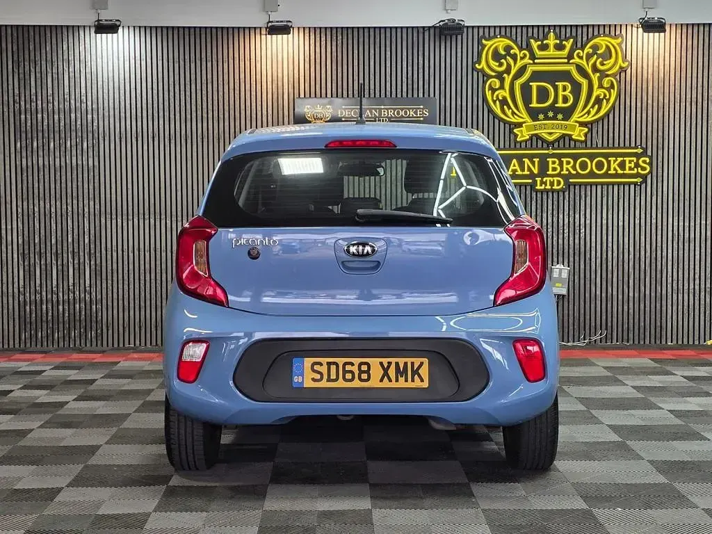 Used Kia Picanto 2018 Blue Hatchback