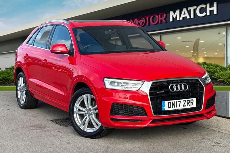 Used Audi Q3 S-Line 150 HP (110 kW) 2017 Red SUV