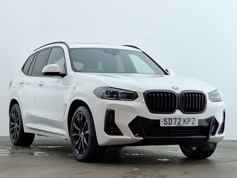 White Used 2022 BMW X3 M Sport SUV | £29,998 (Fair price) - Image 1/4