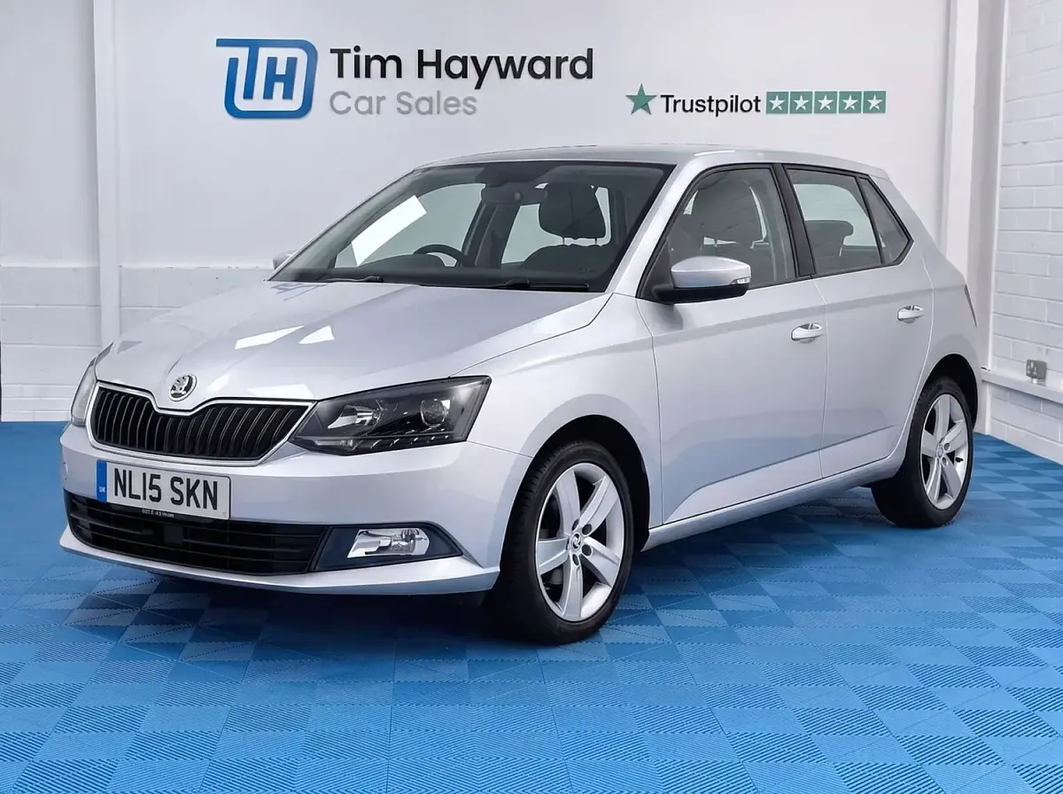 Used Skoda Fabia SE L 90 HP (66 kW) 2015 Silver Hatchback