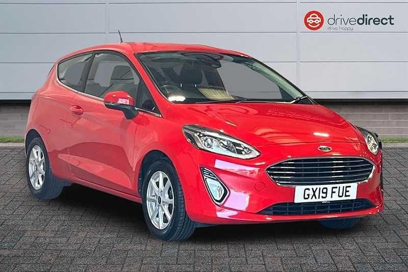 Used Ford Fiesta Zetec 2019 Red Hatchback