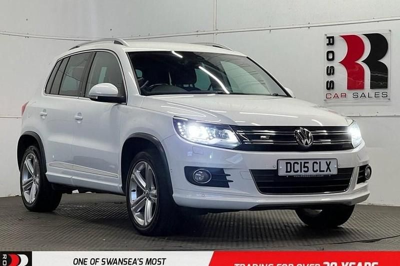 White Used 2015 VW Tiguan R-line SUV | £13,695 (Fair price) - Image 1/1