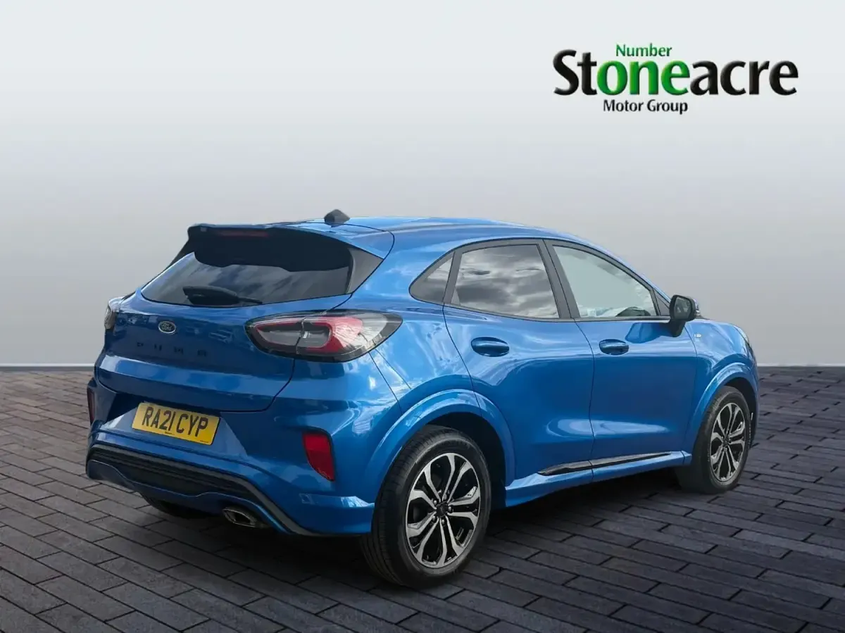 Usado Ford Puma ST-Line 125 CV (91 kW) 2021 Azul SUV