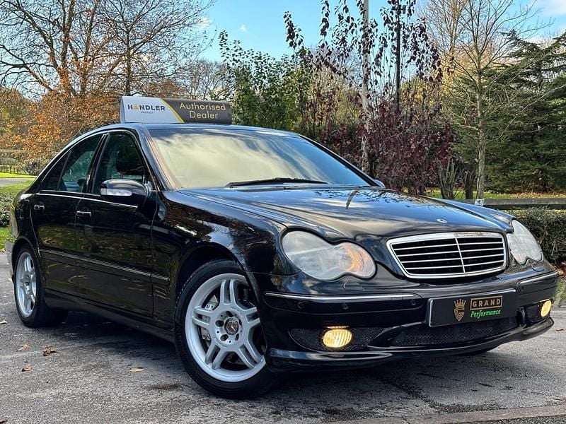 Used Mercedes C32 AMG AMG 2002 Black Sedan