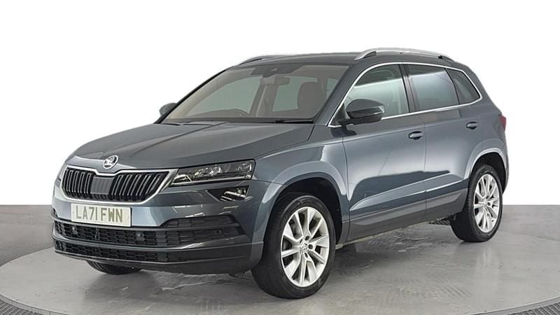 Grey Used 2022 Skoda Karoq SE L SUV | £18,120 (Fair price) - Image 1/4