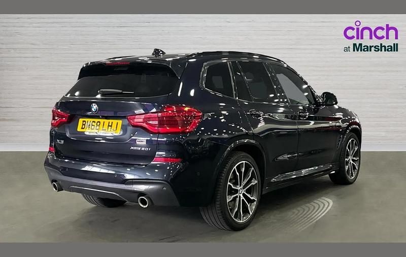 Used BMW X3 M Sport 184 HP (135 kW) 2019 Black SUV
