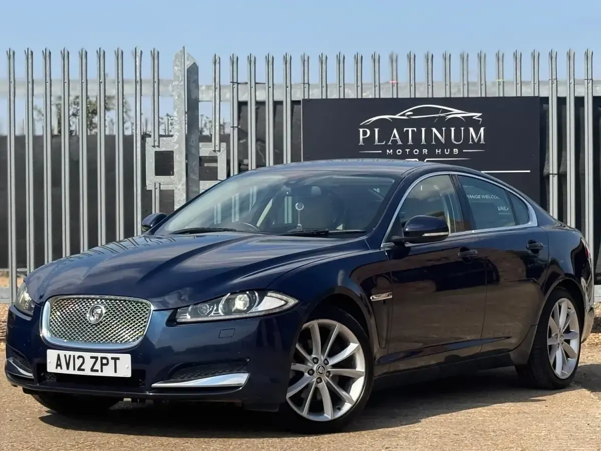 Used Jaguar XF Premium Luxury 2012 Blue Sedan