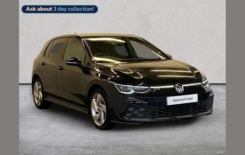 Used VW Golf VIII GTE 245 HP (180 kW) 2022 Black Hatchback