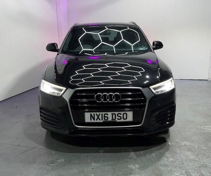 Begagnad Audi Q3 S-line plus 184 HK (135 kW) 2016 Svart SUV