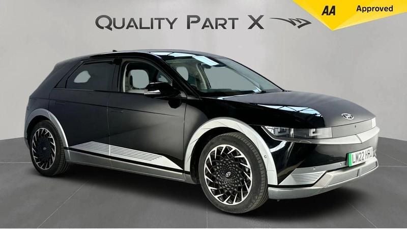 Black Used 2022 Hyundai Ioniq 6 Ultimate Sedan | £18,800 - Image 1/4