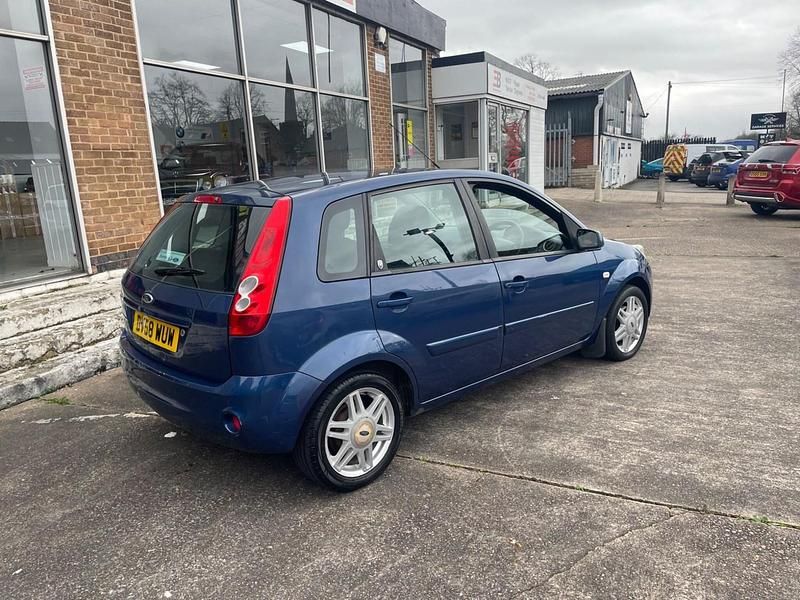 Used Ford Fiesta Ghia 2008 Blue Hatchback