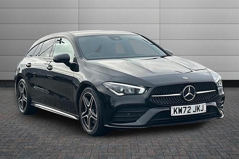 Black Used 2023 Mercedes CLA180 Executive Sedan | £20,495 (Good price) - Image 1/4