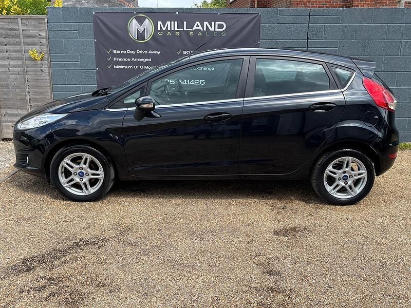 Used Ford Fiesta Zetec 2013 Black Hatchback