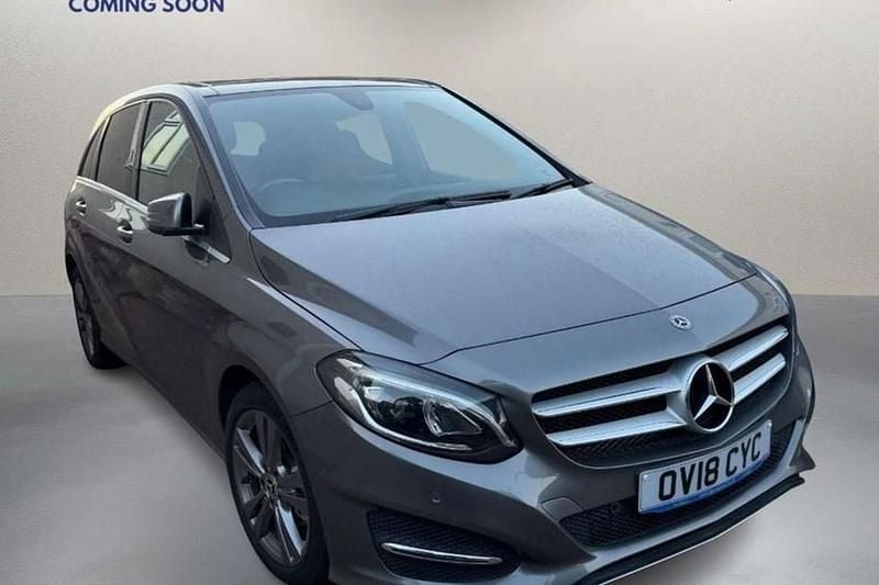 Used Mercedes B220 Exclusive 2018 Grey MPV