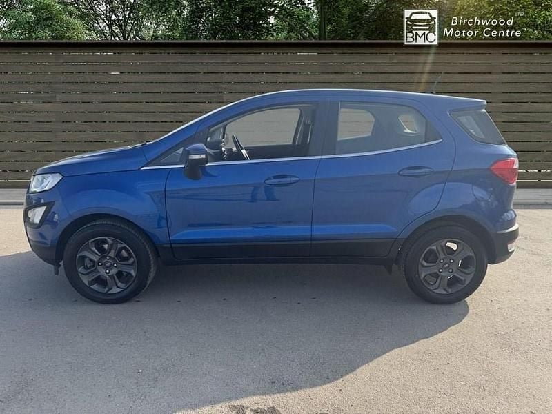 Used Ford Ecosport Zetec 125 HP (91 kW) 2018 Blue SUV