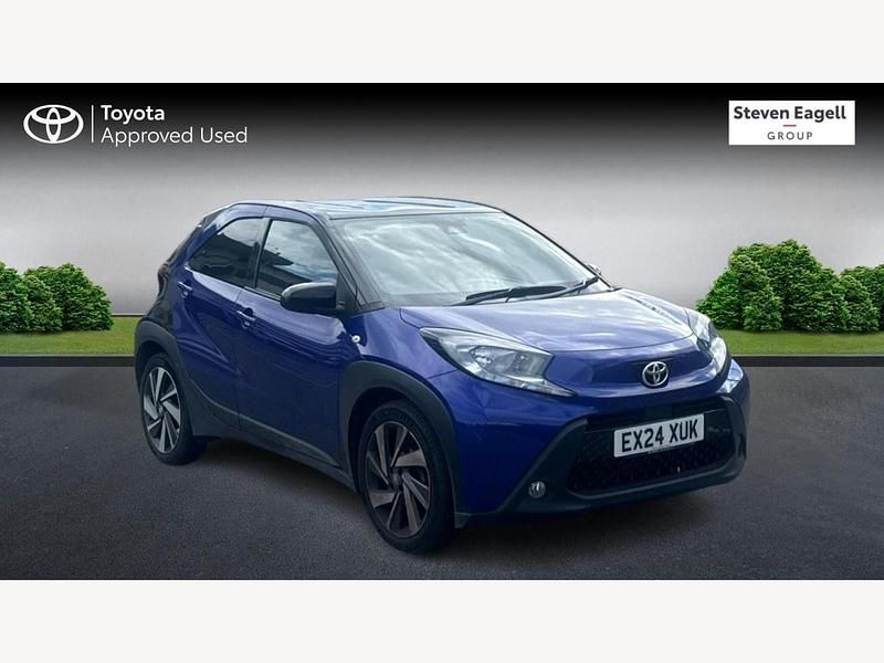 Blue Used 2024 Toyota Aygo Hatchback | £14,196 (Fair price) - Image 1/3