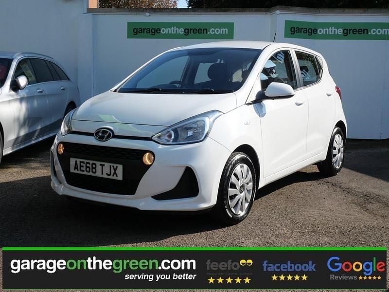 Polar white Used 2018 Hyundai i10 SE Hatchback | £9,995 (Fair price) - Image 1/4