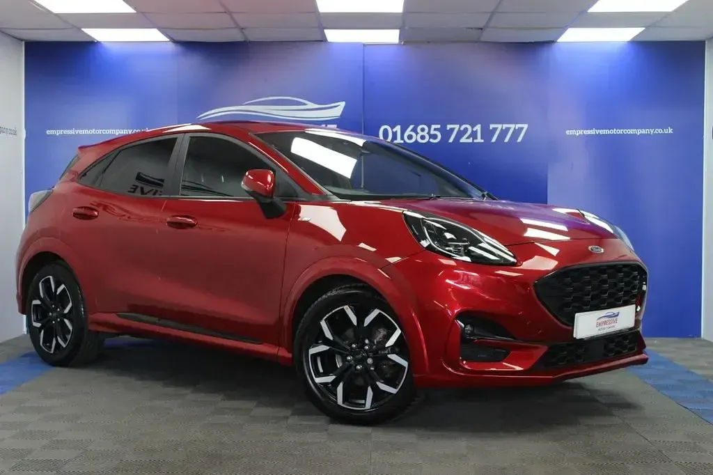 Used Ford Puma ST-Line X 125 HP (91 kW) 2021 Red SUV