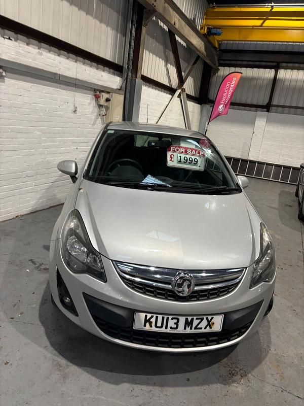 Used Vauxhall Corsa 2013 Silver Hatchback