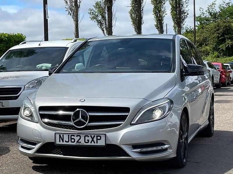 Used Mercedes B180 Sport 122 HP (89 kW) 2012 Silver MPV