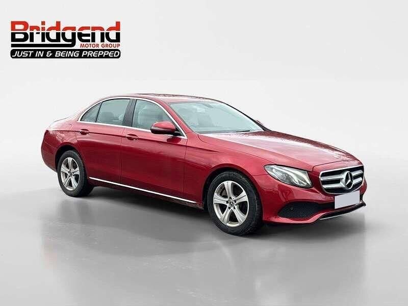Used Mercedes E220 SE 2017 Red Sedan