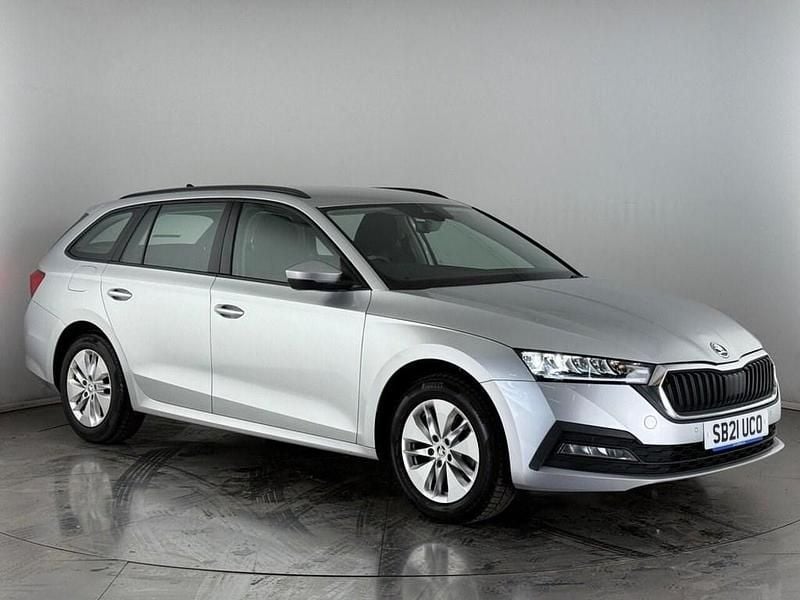 Silver Used 2021 Skoda Octavia SE Technology Estate | £18,050 (Fair price) - Image 1/3