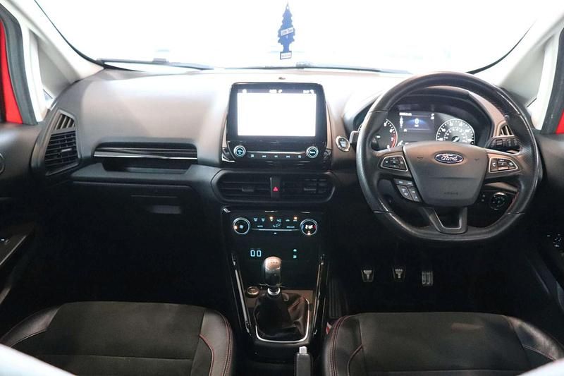 Used Ford Ecosport ST-Line 125 HP (91 kW) 2018 Red SUV