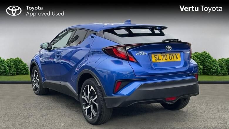 Used Toyota C-HR Design 122 HP (89 kW) 2020 Blue SUV