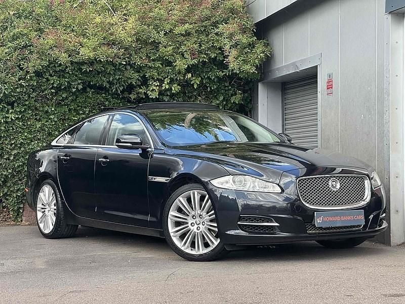 Black Used 2012 Jaguar XJ Portfolio Sedan | £12,200 (Fair price) - Image 1/4