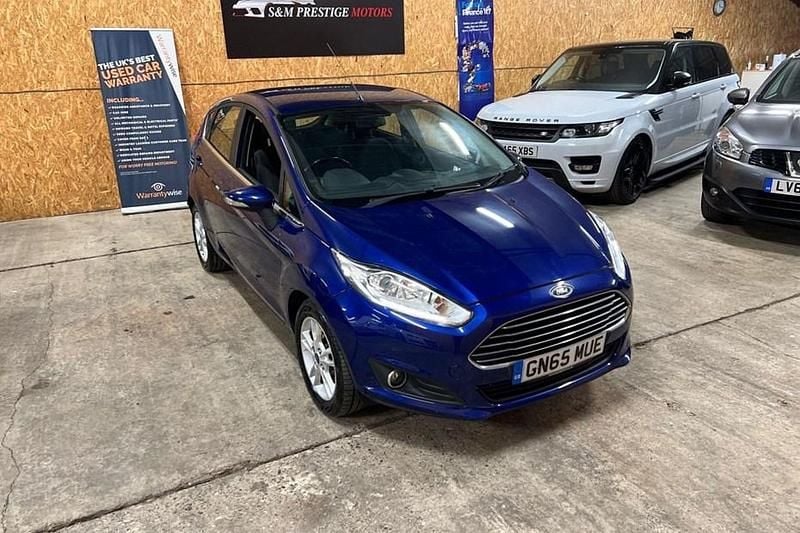 Blue Used 2015 Ford Fiesta Zetec Hatchback | £3,899 (Fair price) - Image 1/1
